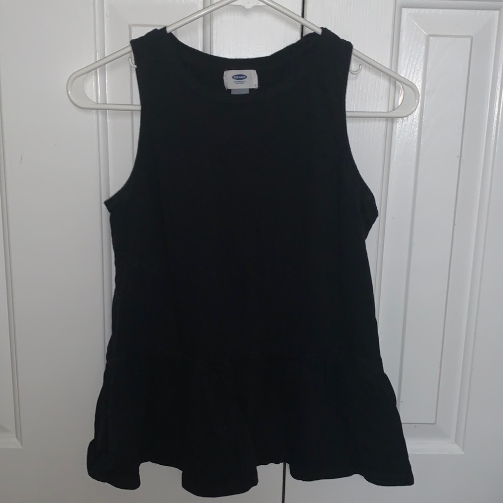 Old Navy peplum tank top